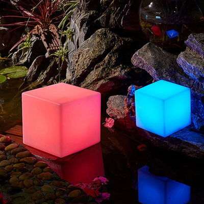 کنترل از راه دور LED مکعب نور شب روشن Rgb تغییر رنگ باتری قابل شارژ