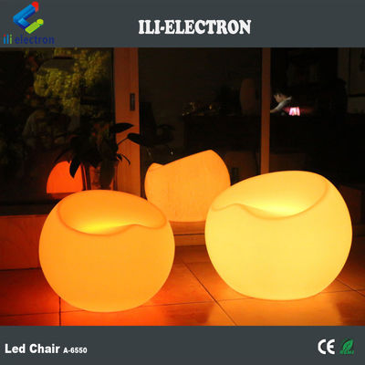 صندلی روشن شکل سیب LED/ Light up Cocktail Chair/ صندلی بار LED روشن