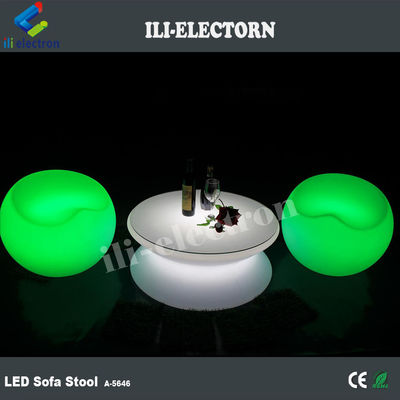 مبلمان تغییر رنگ LED روشن / میز کوکتل بار LED