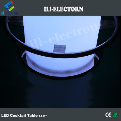 پلاستیکی روشن LED یخ سطل میز w / شیشه برای باشگاه شبانه