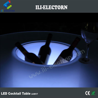 روشنایی درب بالا بالا LED Ice Bucket Cruiser Table