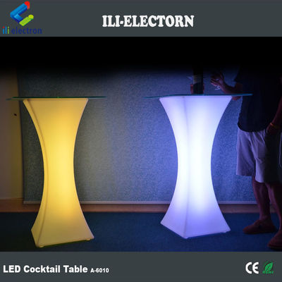 فروش داغ مهمانی های مدرن رویدادها و بار استفاده شده ریموت تغییر رنگ تزئینی LED مربع میز کوکتل