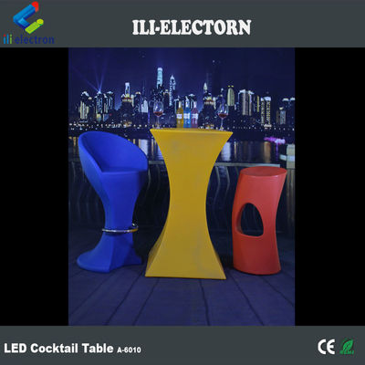 فروش داغ مهمانی های مدرن رویدادها و بار استفاده شده ریموت تغییر رنگ تزئینی LED مربع میز کوکتل