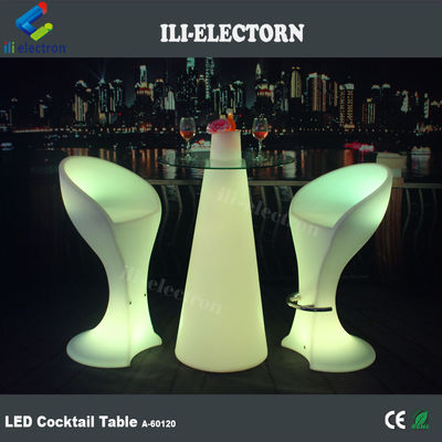میز های بار درخشان میز کوکتل LED