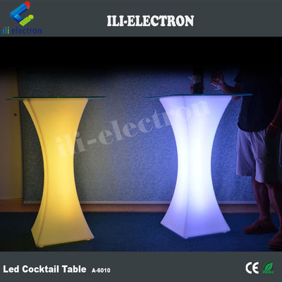 میز LED درخشان عروسی، میز پذیرایی، میز روشن LED
