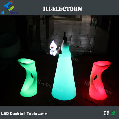 میز پلاستیکی شکل کوچیک تر میز کوکتل درخشان