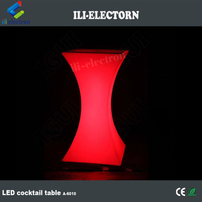 مربع LED نور میز کوکتل روشن ضد آب برای عروسی
