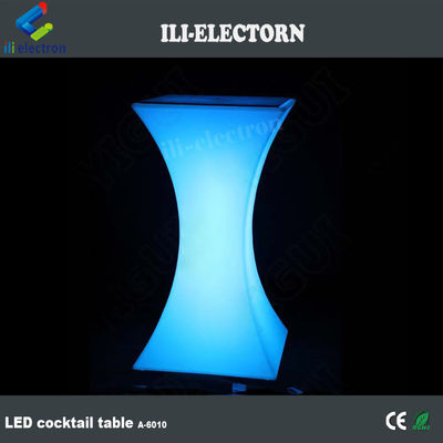 مربع LED نور میز کوکتل روشن ضد آب برای عروسی