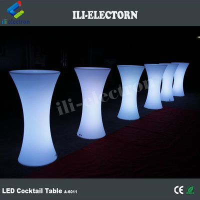 IP 65 PE پلاستیکی باغ RGB LED روشن میز کوکتل بار برای حزب و رویداد
