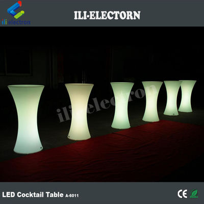 IP 65 PE پلاستیکی باغ RGB LED روشن میز کوکتل بار برای حزب و رویداد