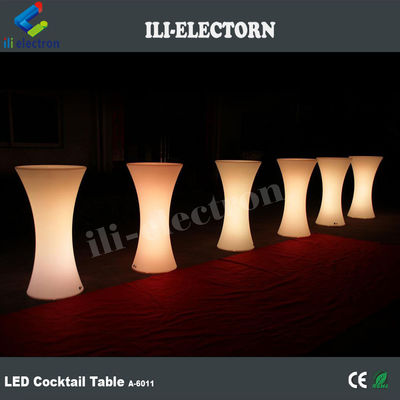 IP 65 PE پلاستیکی باغ RGB LED روشن میز کوکتل بار برای حزب و رویداد