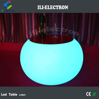 میز کوکتل مدرن تجاری LED روشن با باتری لیتیوم قابل شارژ