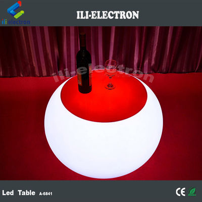 میز کوکتل مدرن تجاری LED روشن با باتری لیتیوم قابل شارژ