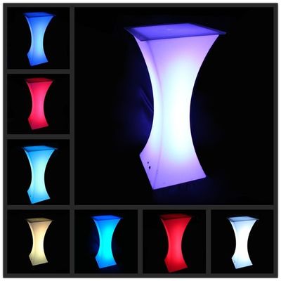 میز LED درخشان عروسی، میز پذیرایی، میز روشن LED