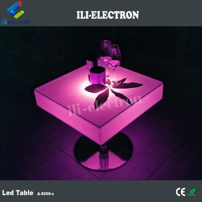 میز باغچه ی LED کلوب شبانه رنگ مبلمان میز کوکتل مبلمان LED