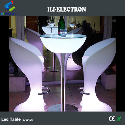 فروش گرم کارخانه پیشنهاد مستقیم قالب گیری چرخش پلاستیکی LED میز میله ای با فولاد ضد زنگ