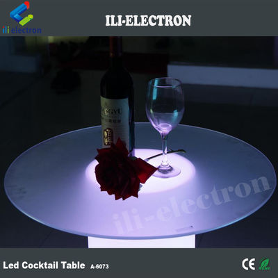 میز های شیشه ای با چراغ های LED
