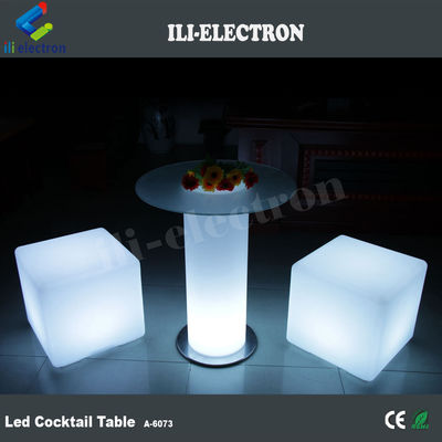میز های شیشه ای با چراغ های LED