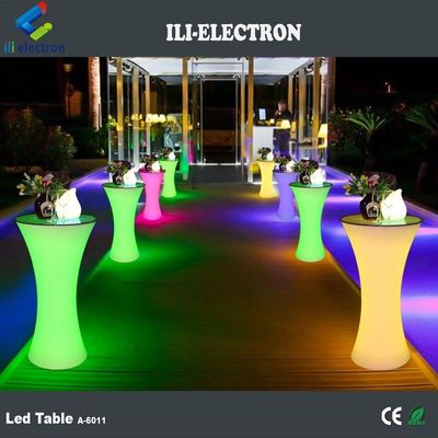 عمده فروشی مبلمان روشن LED مدرن مهمانی Highboy Cocktail Table