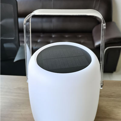 چراغ خورشیدی قابل حمل LED فانوس 5000K IP65 مقاوم در برابر آب کنترل از راه دور