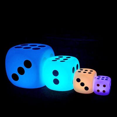 روشن کننده در فضای باز LED مکعب نور کاشی سبک 15cm 20cm 30cm IP65 ضد آب برای رویدادهای در فضای باز