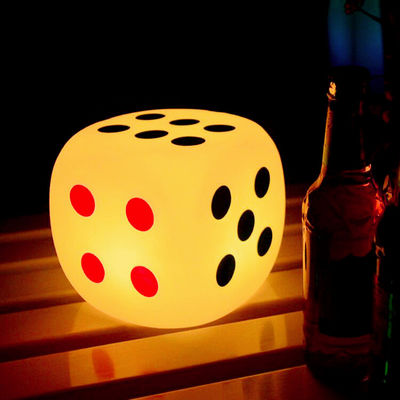 روشن کننده در فضای باز LED مکعب نور کاشی سبک 15cm 20cm 30cm IP65 ضد آب برای رویدادهای در فضای باز