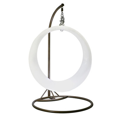 دکوراسیون رویدادها از پلاستیک درخشان LED Patio Swing Light مبلمان بیرونی