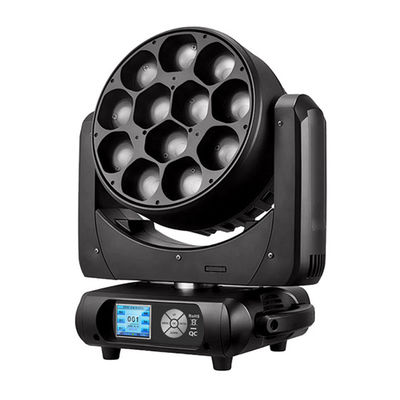 12 چشم زنبور حرکت سر چراغ های صحنه LED برای لرزش بار رنگ IP20 ضد آب