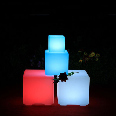 40 سانتي متر کنترل از راه دور پشت بام چراغ مکعب LED فانوس منبع نور LED برای حیاط سرگرم کننده