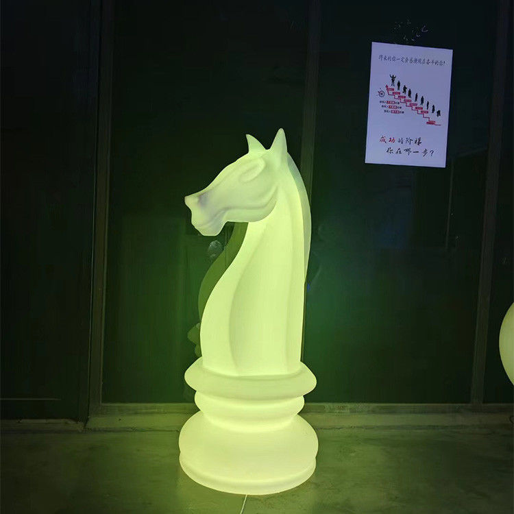 اسب دریایی تغییر شکل رنگ باغ نور قابل شارژ مجدد پلاستیکی چراغ LED