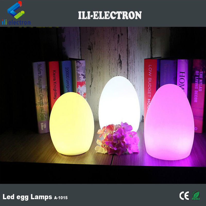 چراغ های LED کوچک شکل تخم مرغ روشن 16 رنگ تغییر با کنترل از راه دور