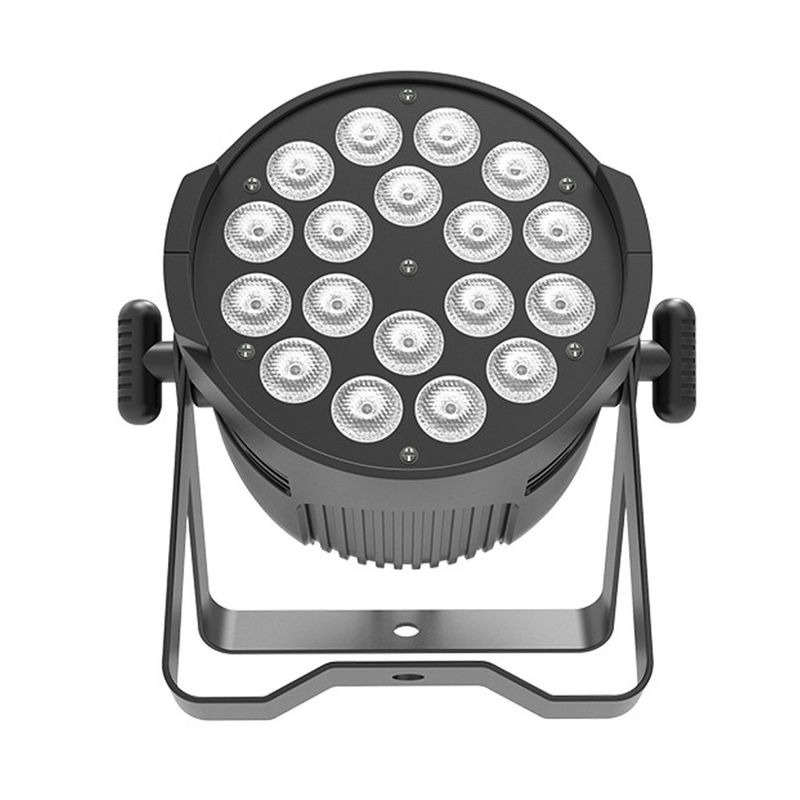 LED18 10W حرکت سر چراغ های صحنه LED رنگارنگ ضد آب برای رویدادهای عروسی